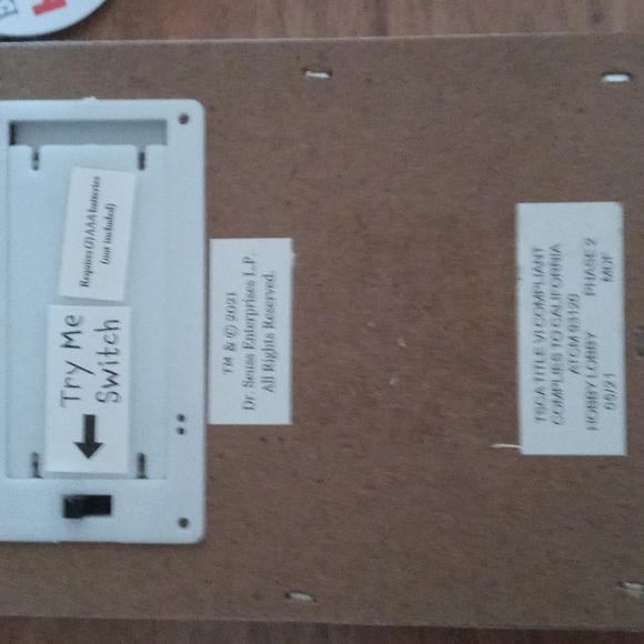 Cindy Lou whoo canvas ornament - Picture 3 of 4